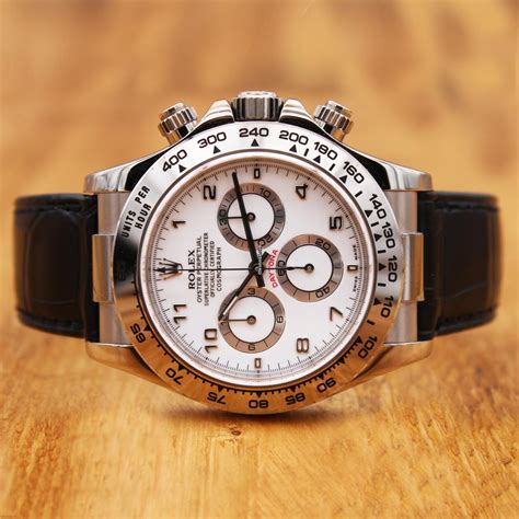 rolex daytona oro bianco usato|Buy and Sell Pre Owned Luxury Watches .